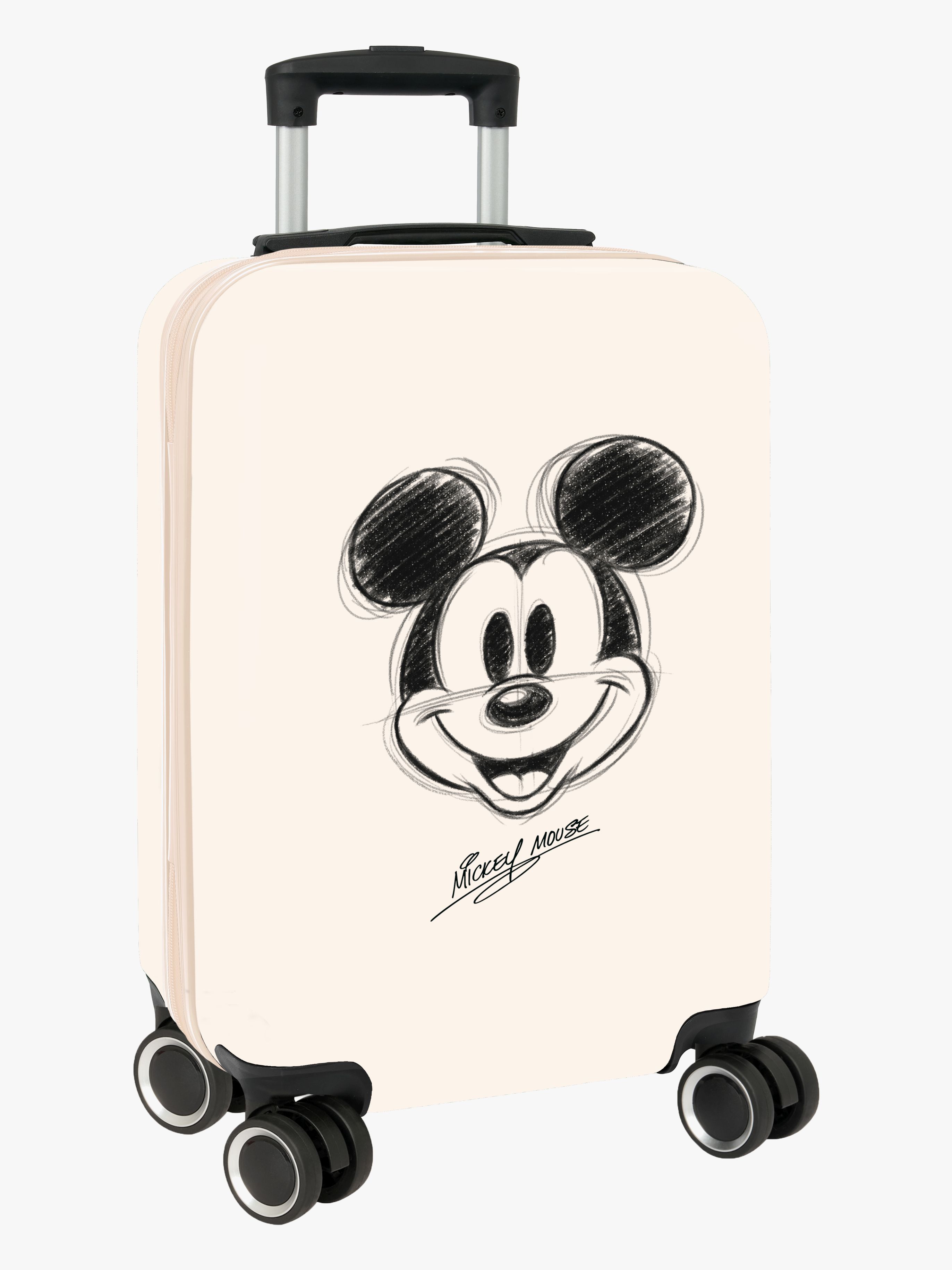 Disney Micky Maus Kabin Reisekoffer 40L, Weiß