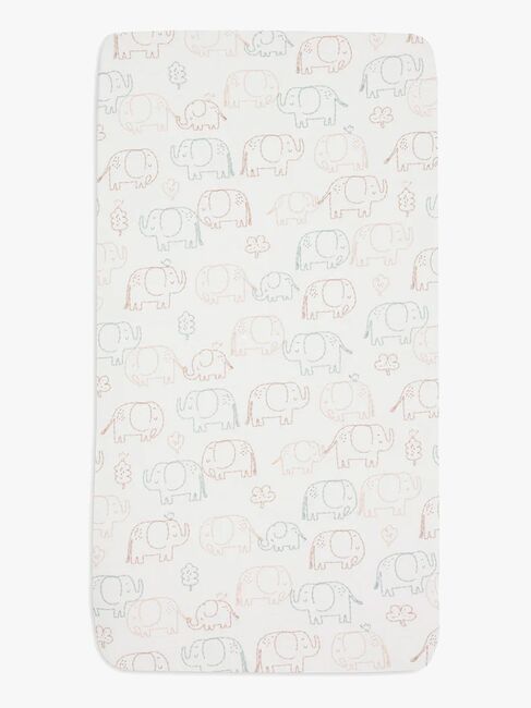 Jollein Spannbettlaken 40x80, Elephant Tales