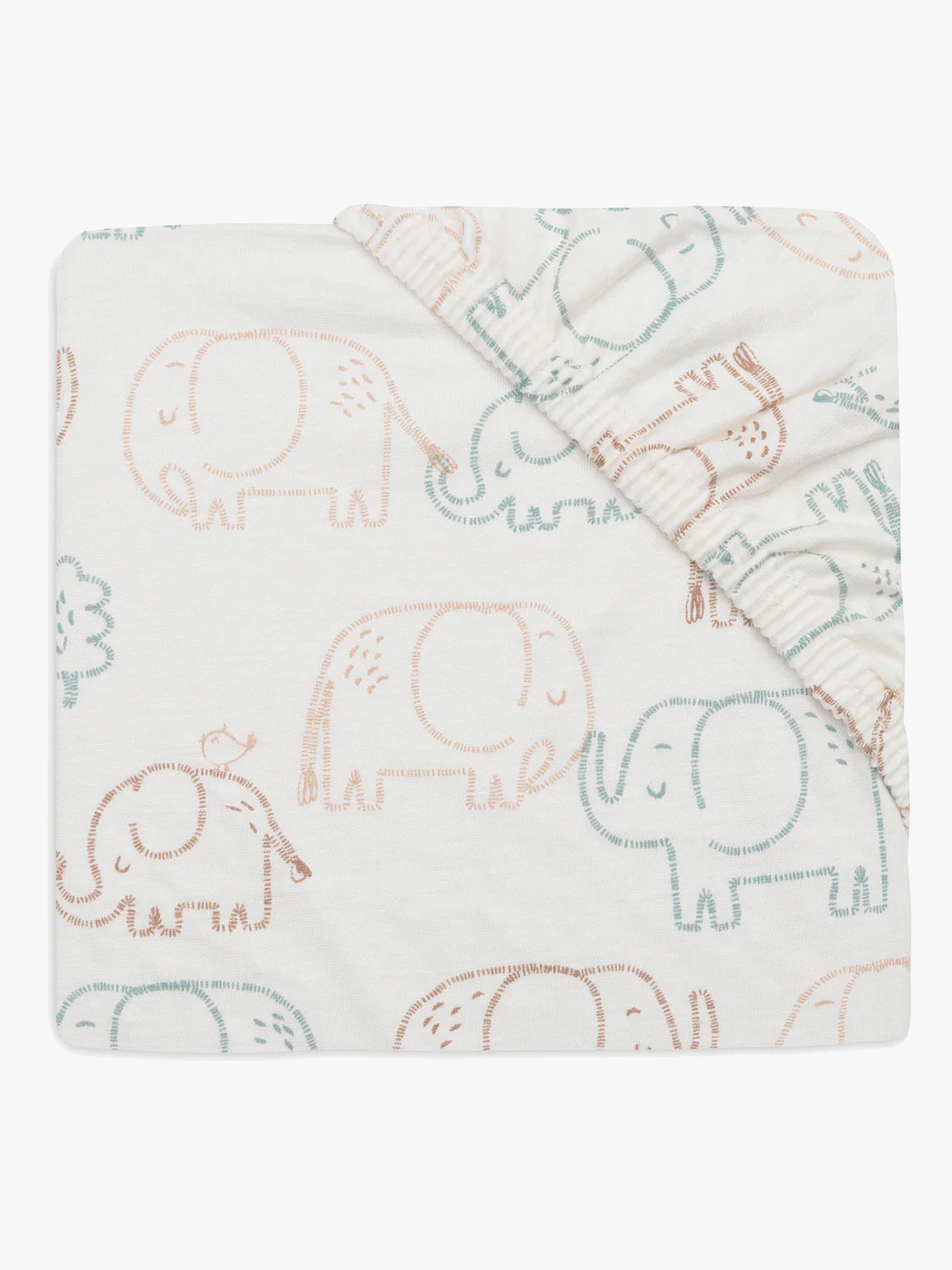 Spannbettlaken 40x80, Elephant Tales