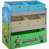 Minecraft Aufbewahrungsregal mit Aufbewahrungsboxen