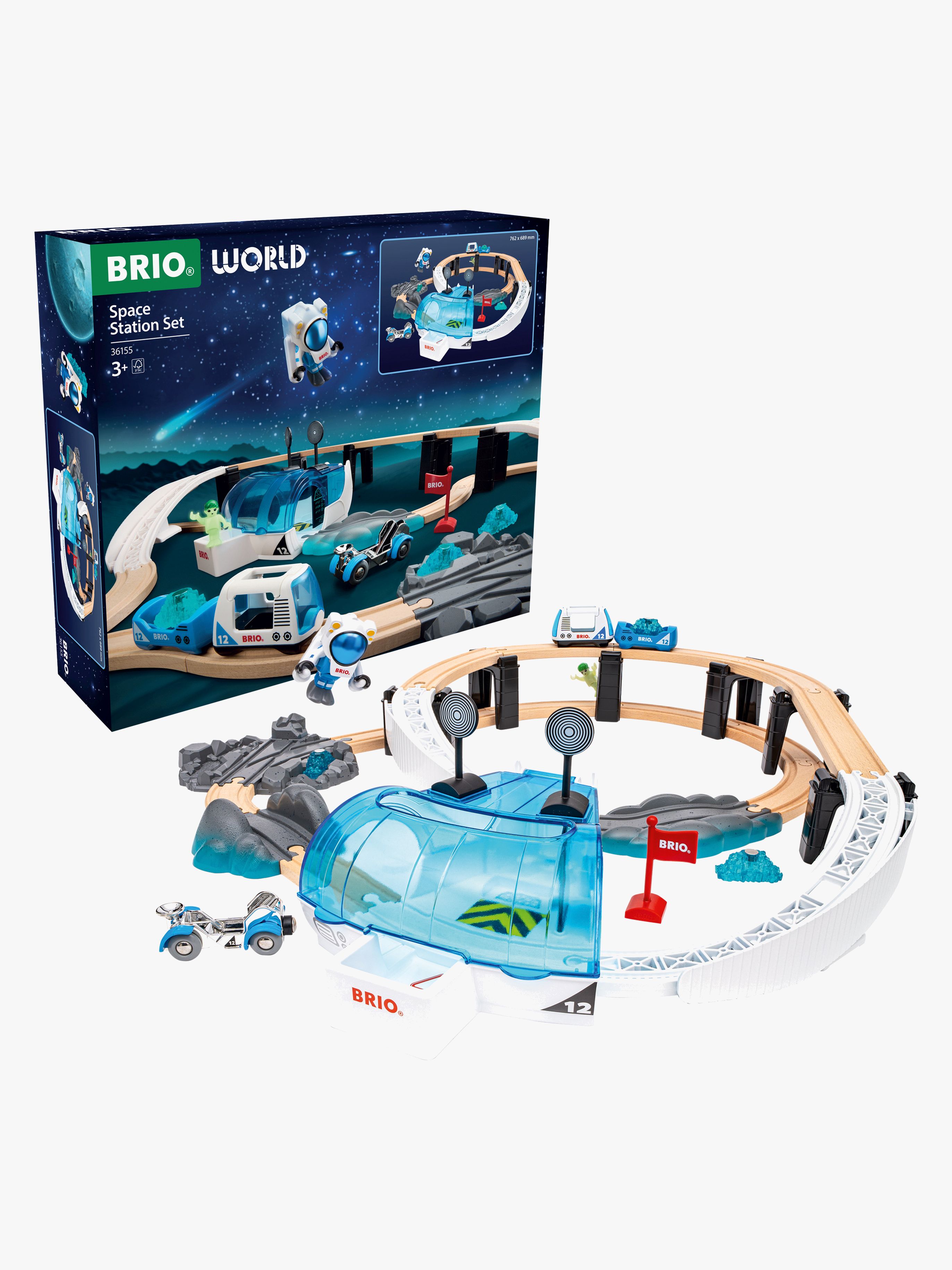 Space 36155 Großes Weltraumstations-Set