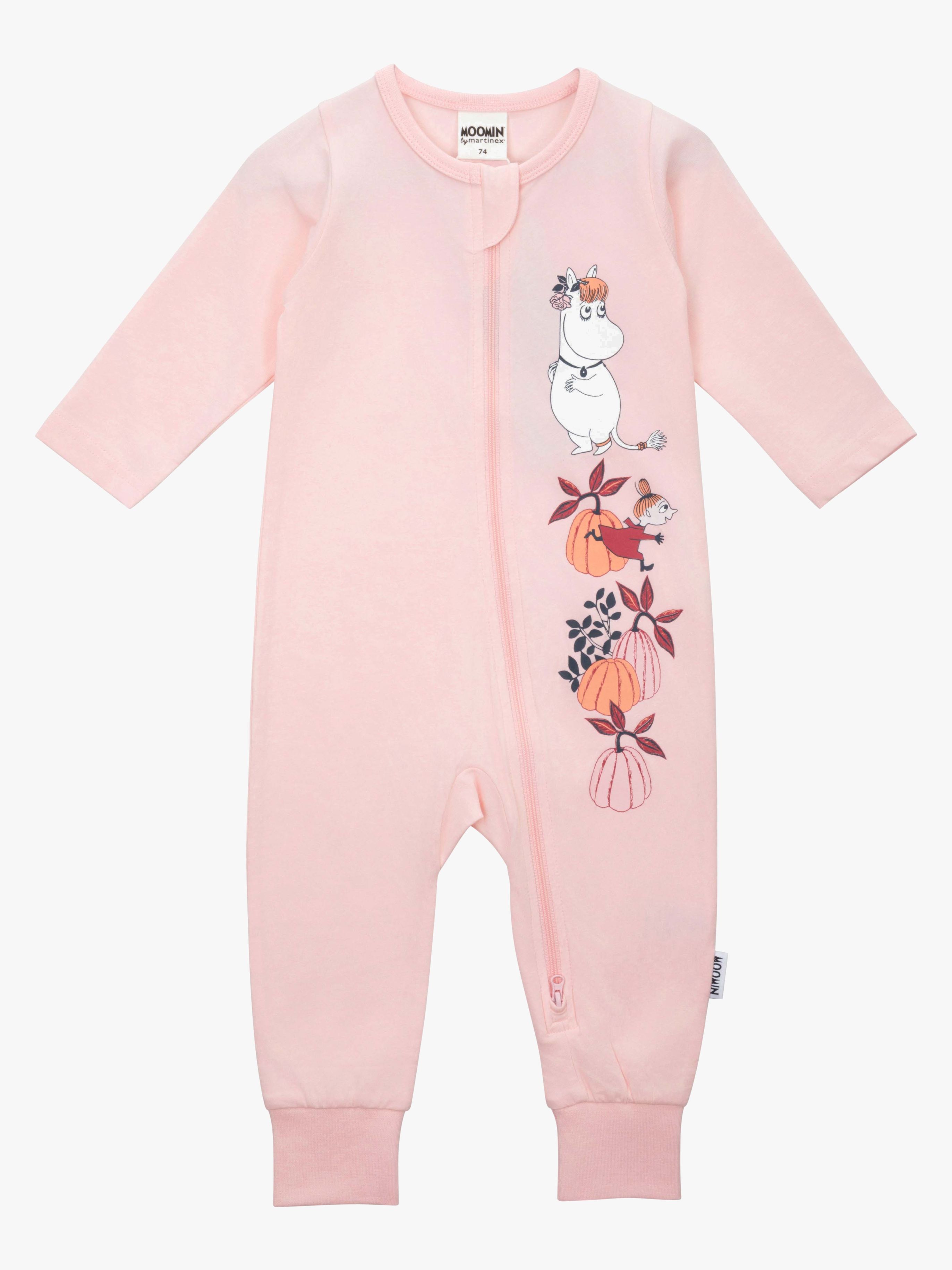 Moomin by Martinex Kürbis Pyjama 2 Baby, Rosa, 68