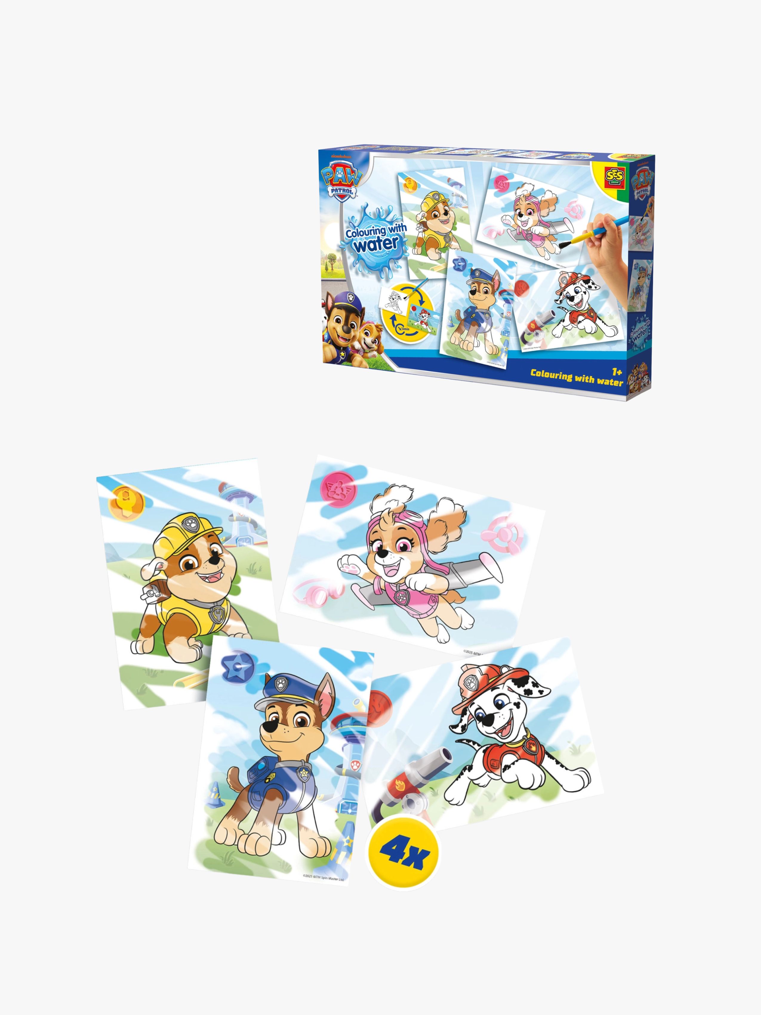 Paw Patrol Bastelset Malen mit Wasser