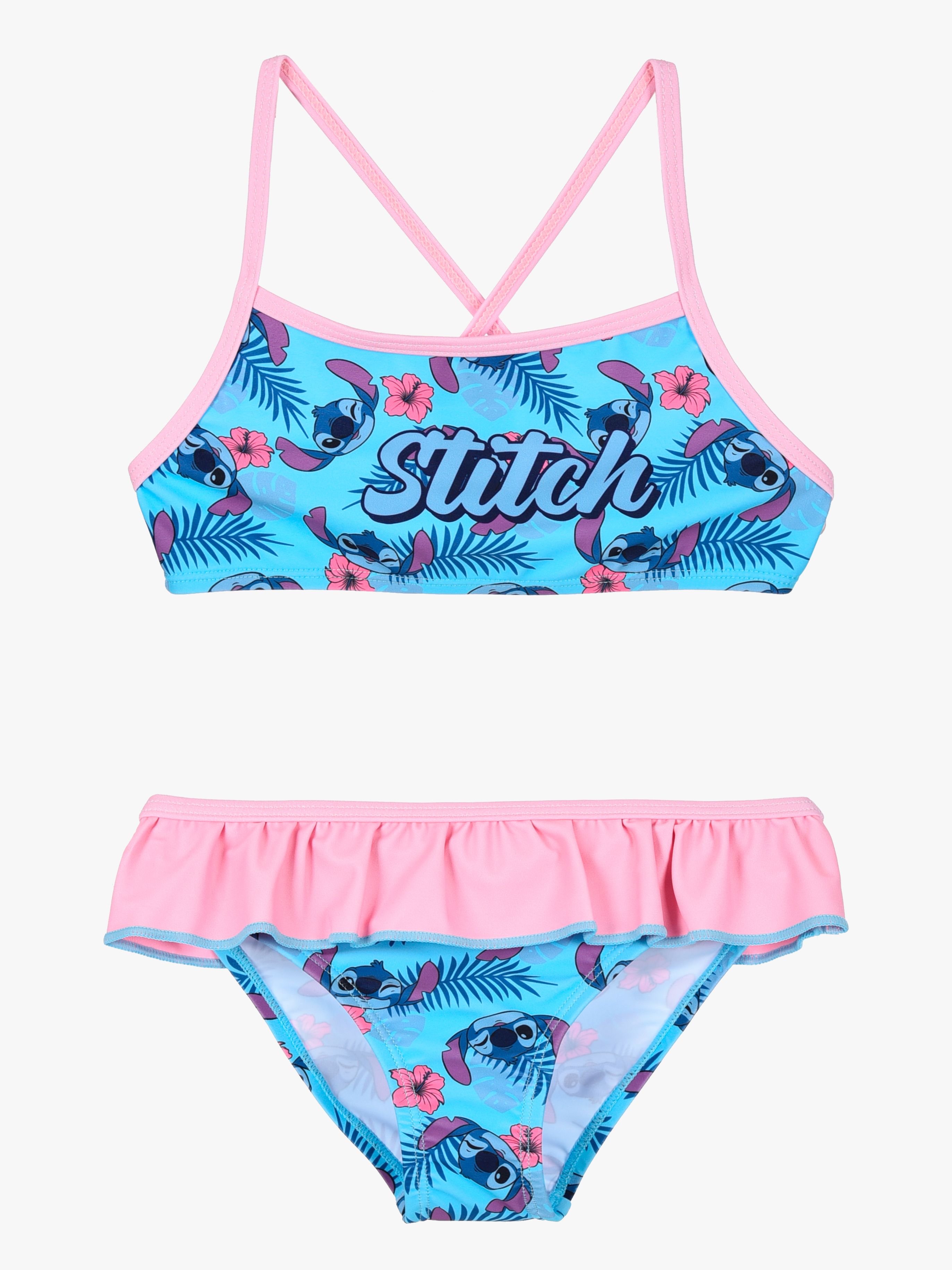 Disney Stitch Bikini, Hellrosa, 104-110