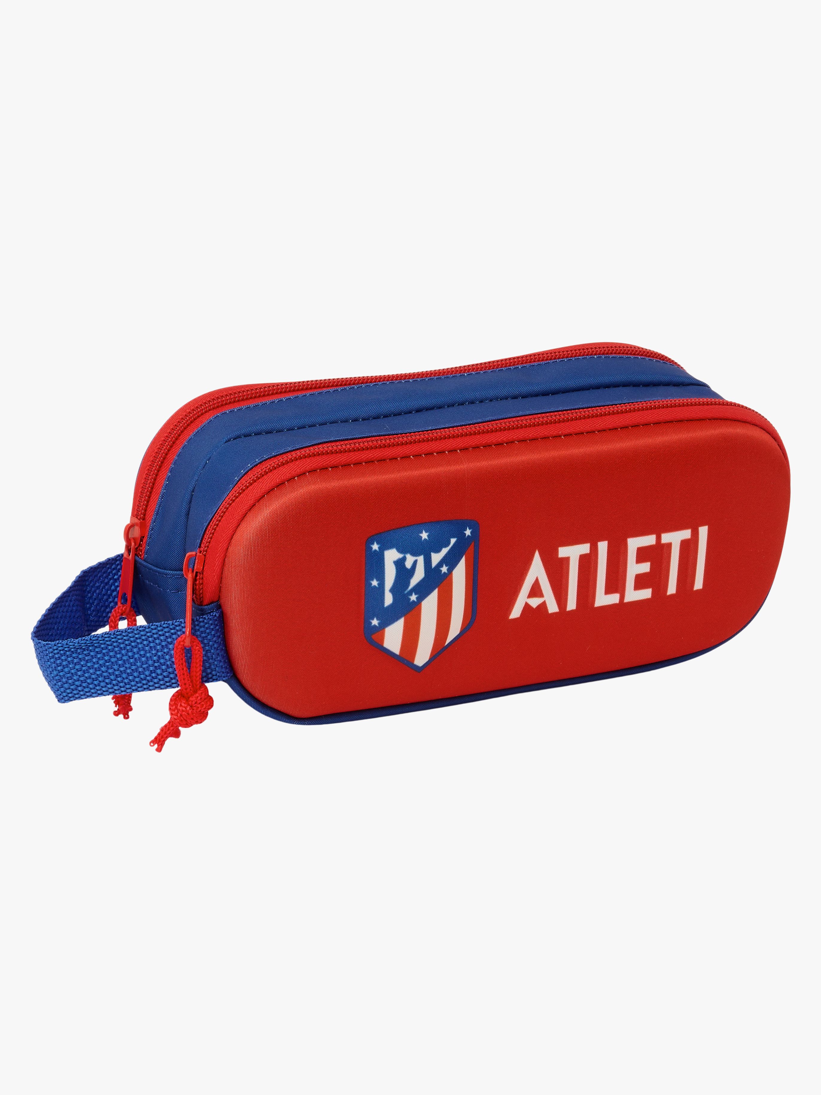 Atletico Madrid 3D Doppel-Federmäppchen Atleti, Rot
