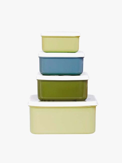 A Little Lovely Company Lunchbox-Set, Dinosaur