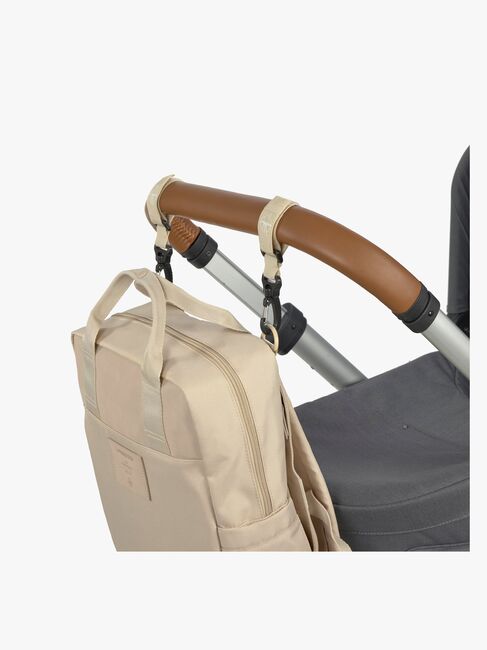 Lässig Vividal Wickeltasche Rucksack, Humus