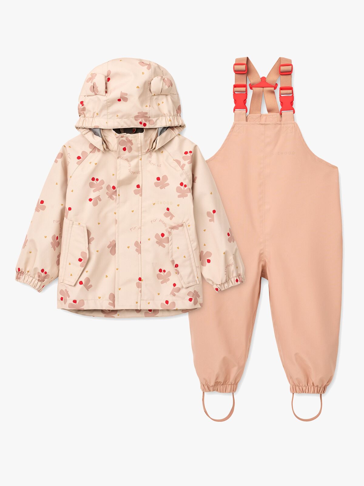 LIEWOOD Manu Regenset, Butterfly/Apple Blossom