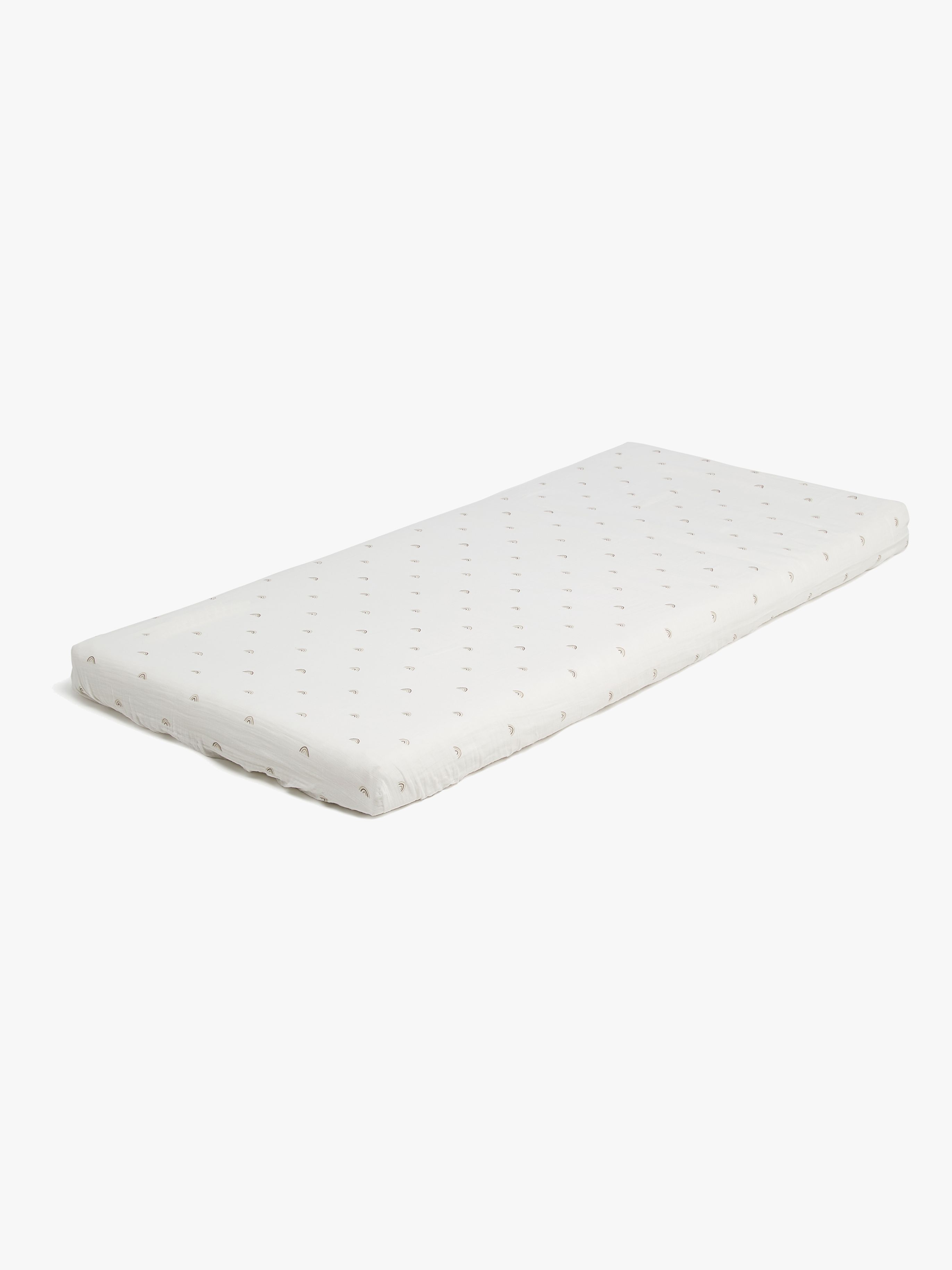 Alice &  Fox AVIVA Spannbettlaken Babybett 60x120, Weiß
