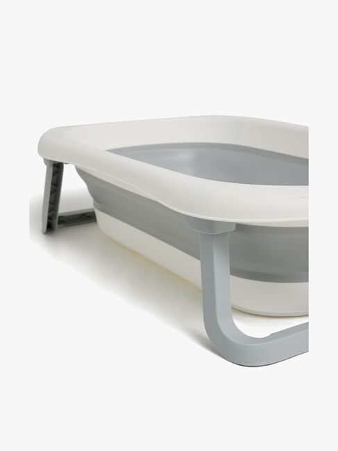 Beemoo CARE Assist Faltbare Badewanne, White/Grey