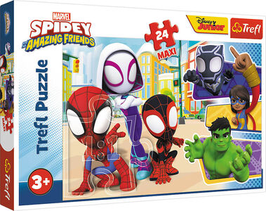Trefl Maxi Puzzle Spidey and His Amazing Friends 24 Teile
