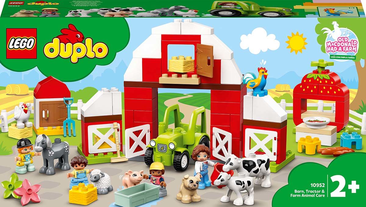 Neu LEGO DUPLO 10952 Scheune Traktor und Tierpflege 16662125 