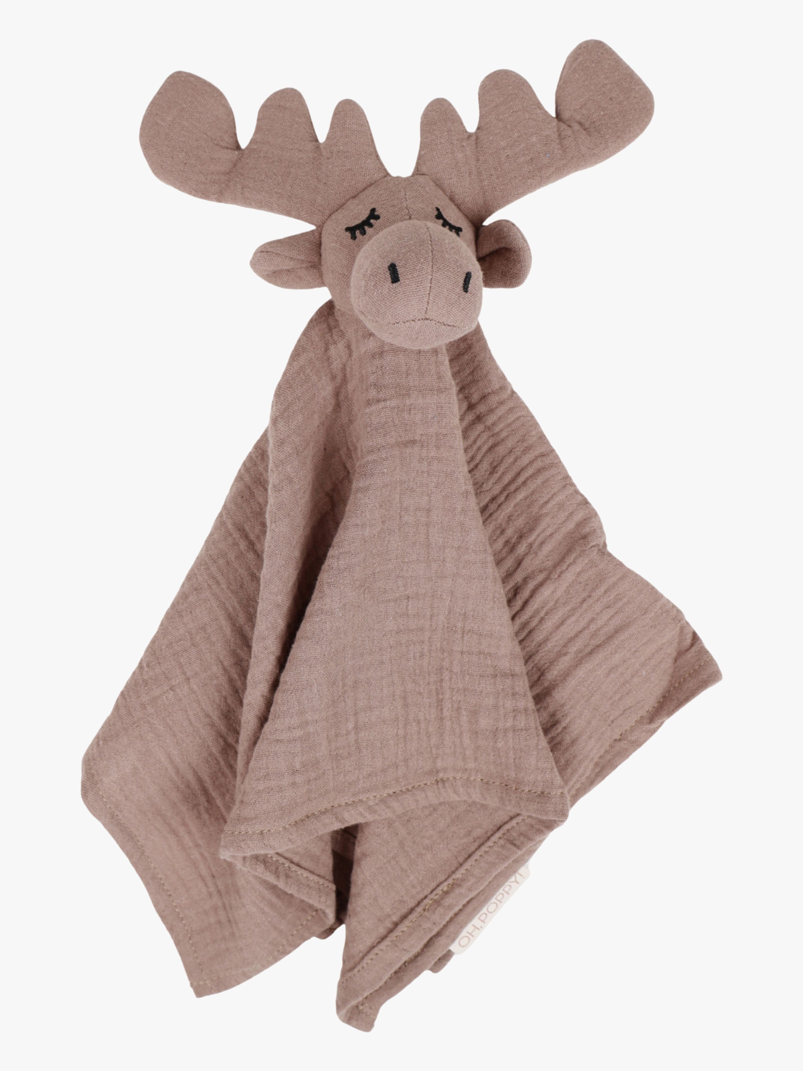 Schmusetuch Elch, Biscuit Brown