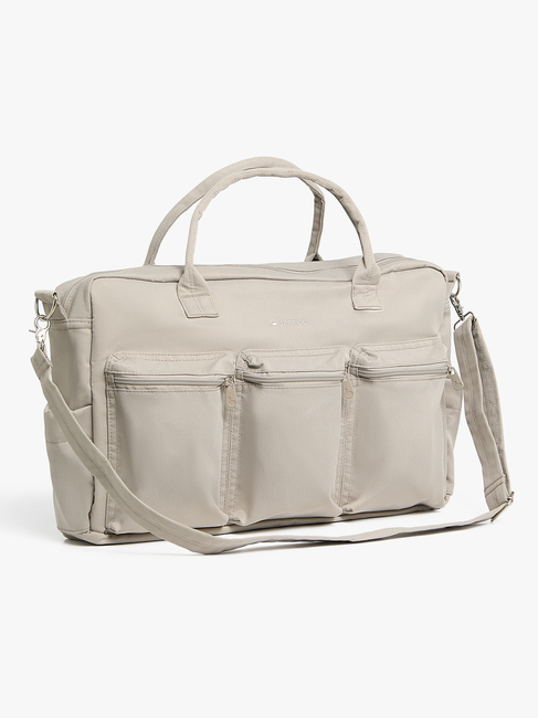 Beemoo Pro Double Wickeltasche, Latte Beige