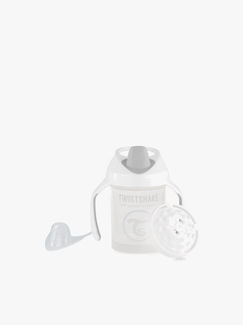 Twistshake Mini Cup Schnabeltasse 230ml, Weiß