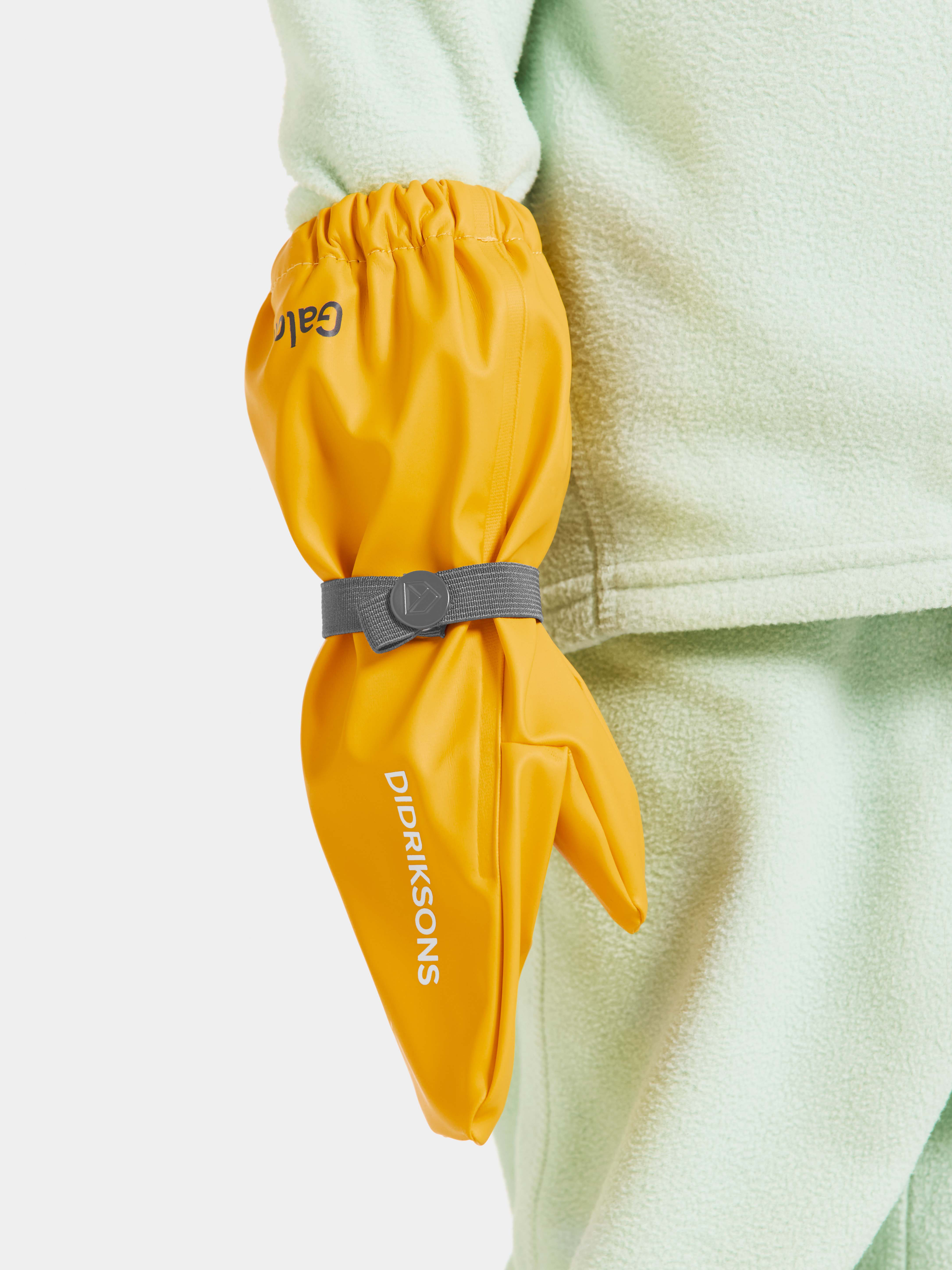 Didriksons Glove Regenfäustlinge, Oat Yellow, 0 Jahre