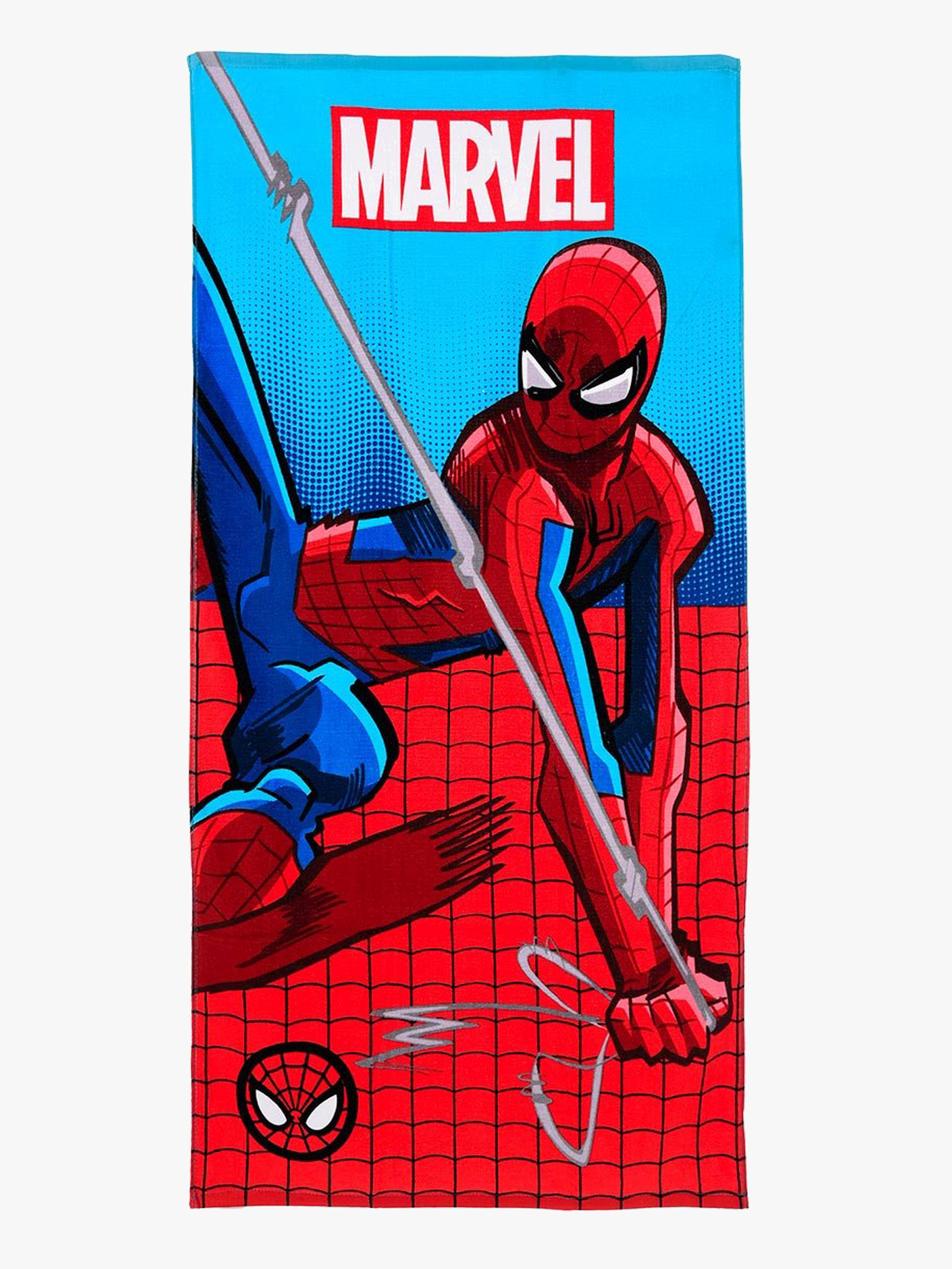 Marvel Spider-Man Handtuch 100% Baumwolle, Rot