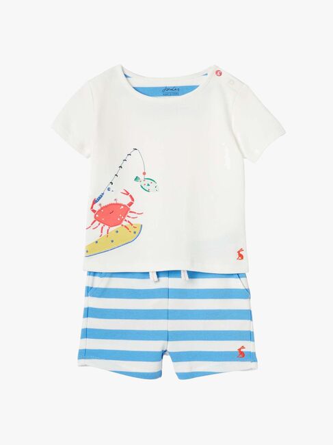 Tom Joule Barnacle Outfit, White Crab