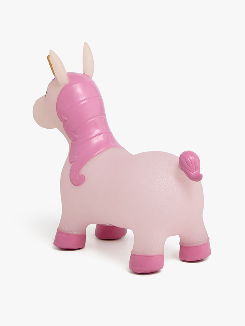 Cloudberry Castle Hüpftier Glitzerndes Einhorn, Rosa