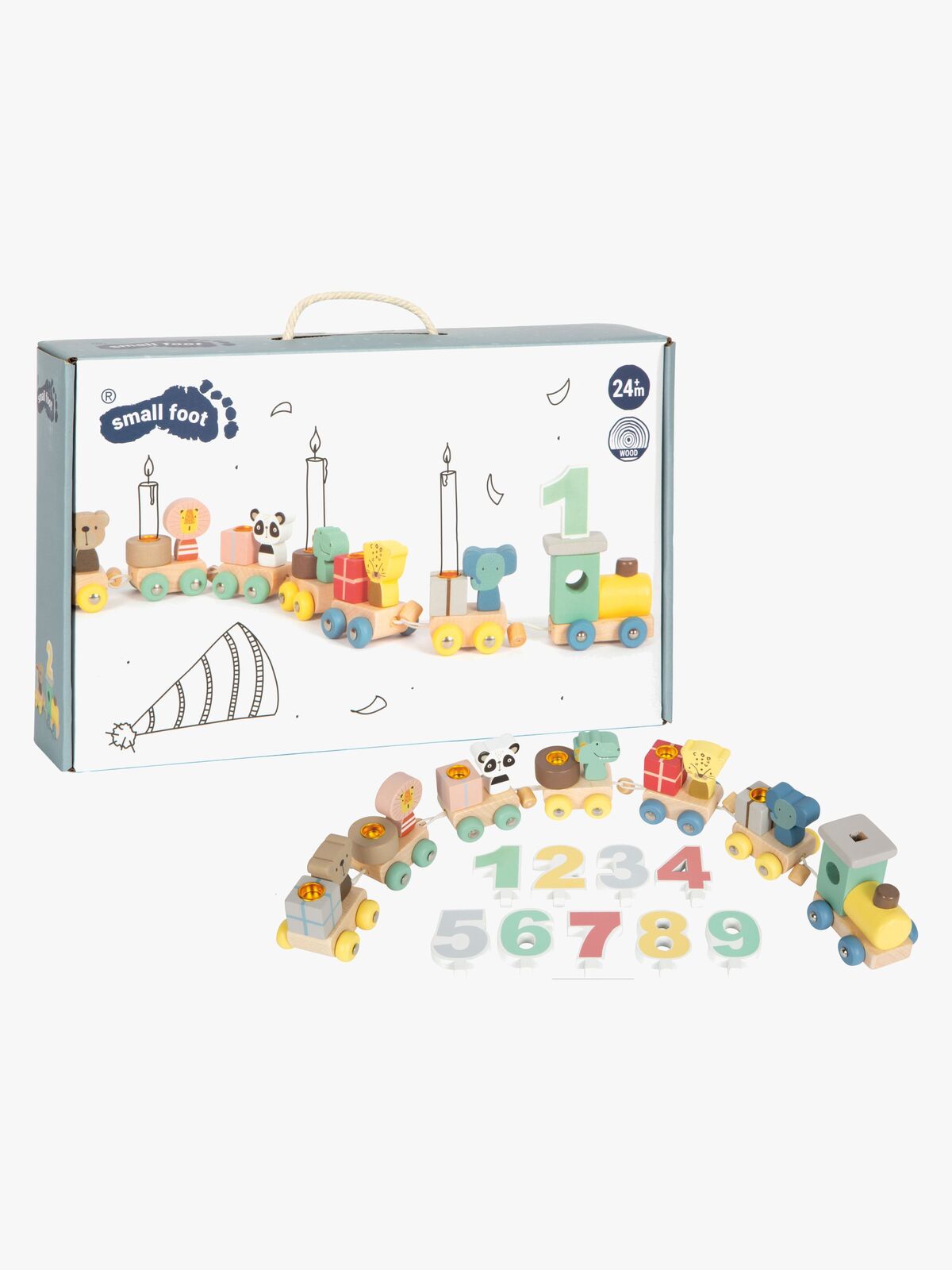 Small Foot Geburtstagszug Tiere