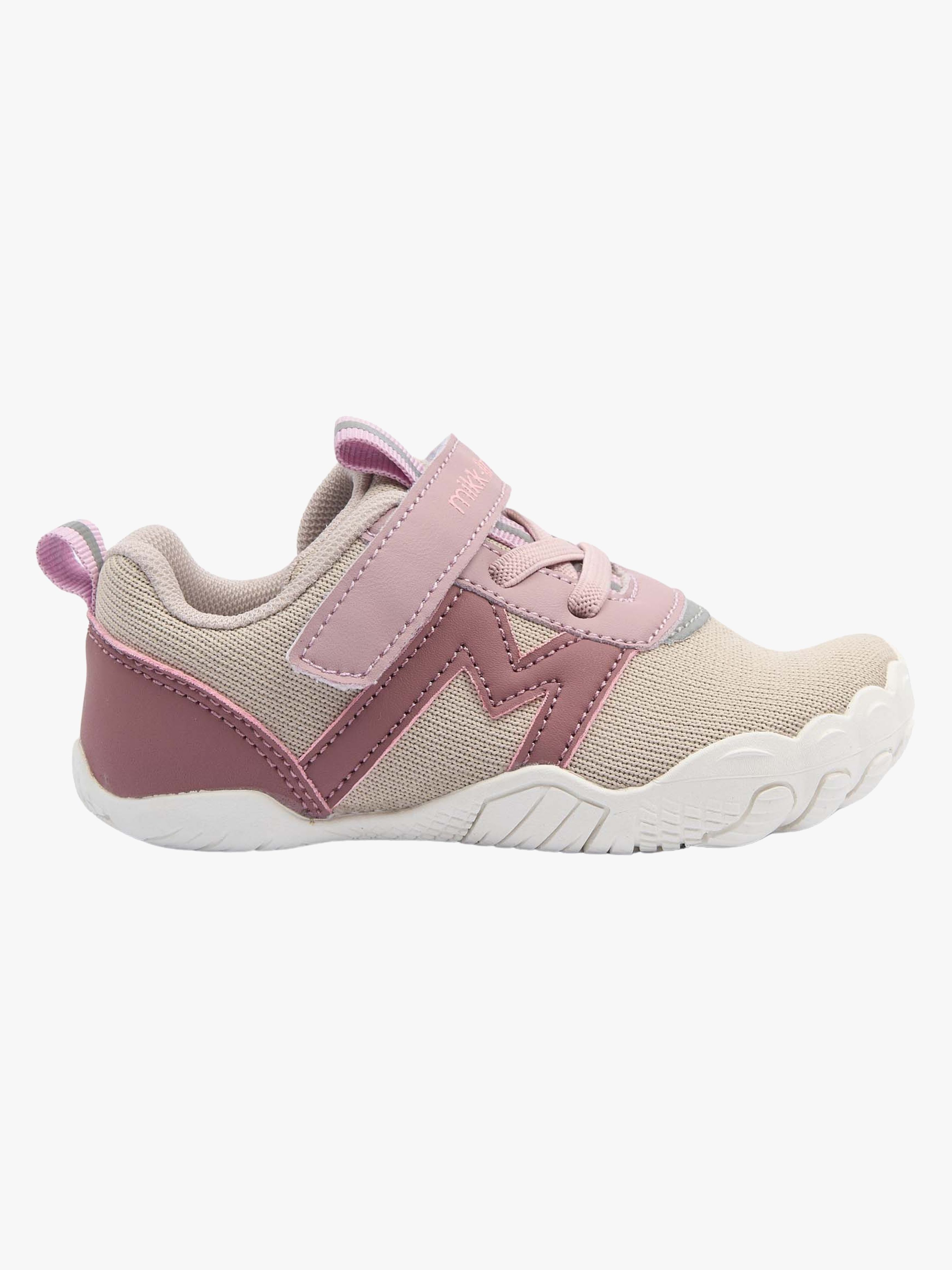 Mikk-Line Barefoot Kinder Sneaker, Mauve Shadows Dark, 31, Kinderschuhe
