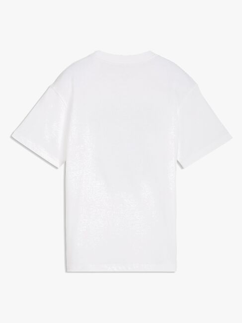 Puma Basketball Flagrant Foul T-Shirt, Weiß