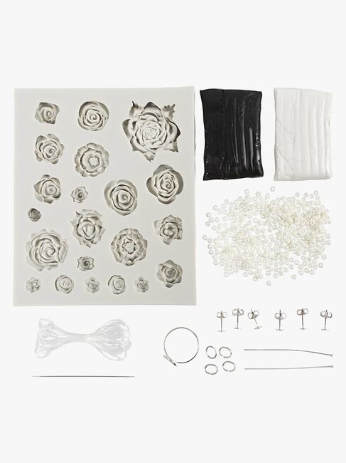 Creativ Company Bastelset Schmuckstücke Rosen DIY
