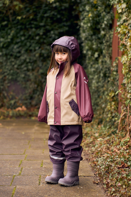 Mikk-Line Gefüttertes Regenset Mit Hosenträgern, Plum Perfect 33183-PlumPerfect-4548_5.jpg