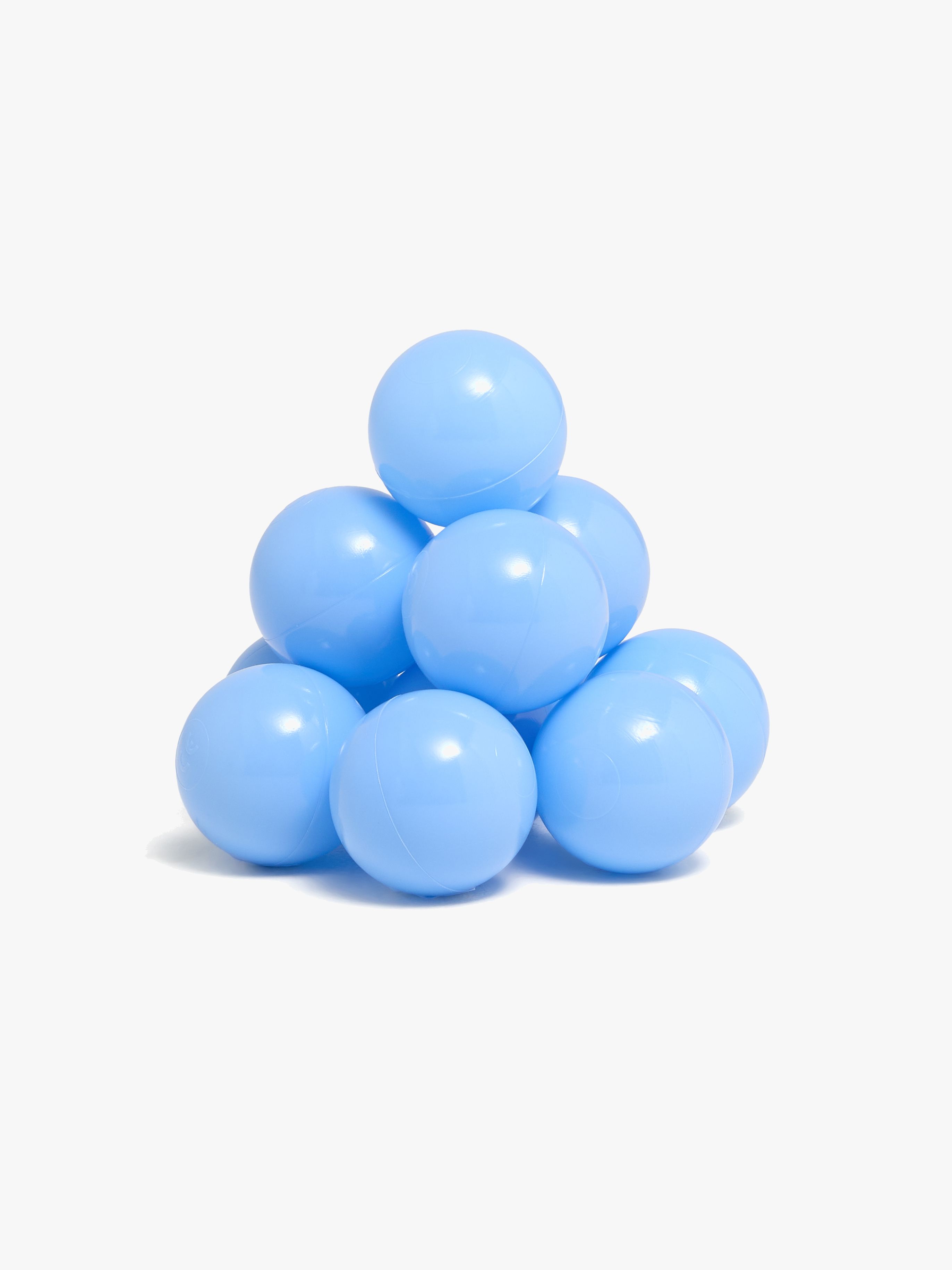 JLY Bälle für Bällebad 100 Teile, Blau