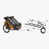 Thule Chariot Sport 1 Fahrradanhänger inkl. Skiset, Natural Gold G3