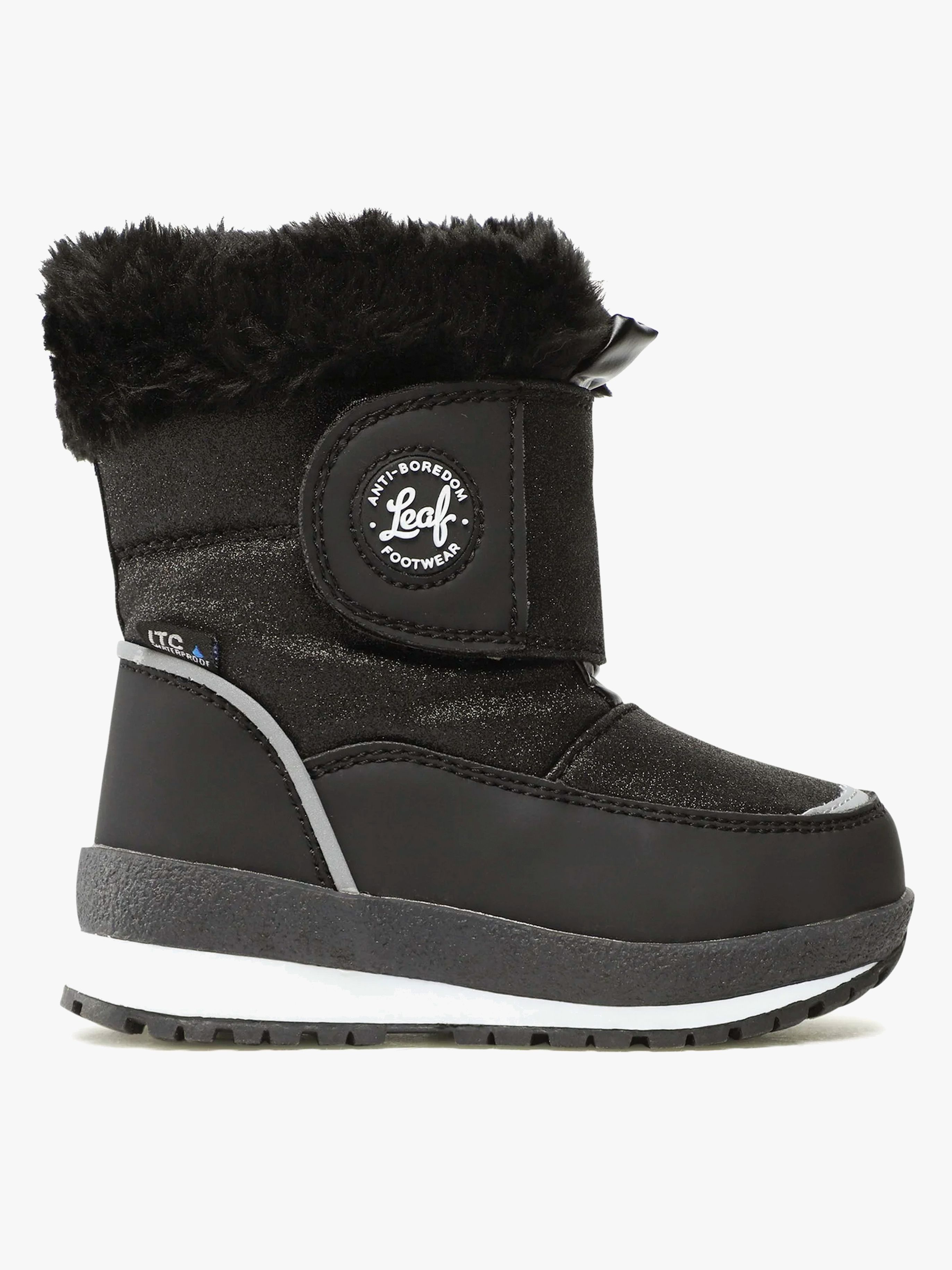 Leaf Nautisk Winterstiefel, Schwarz, 23