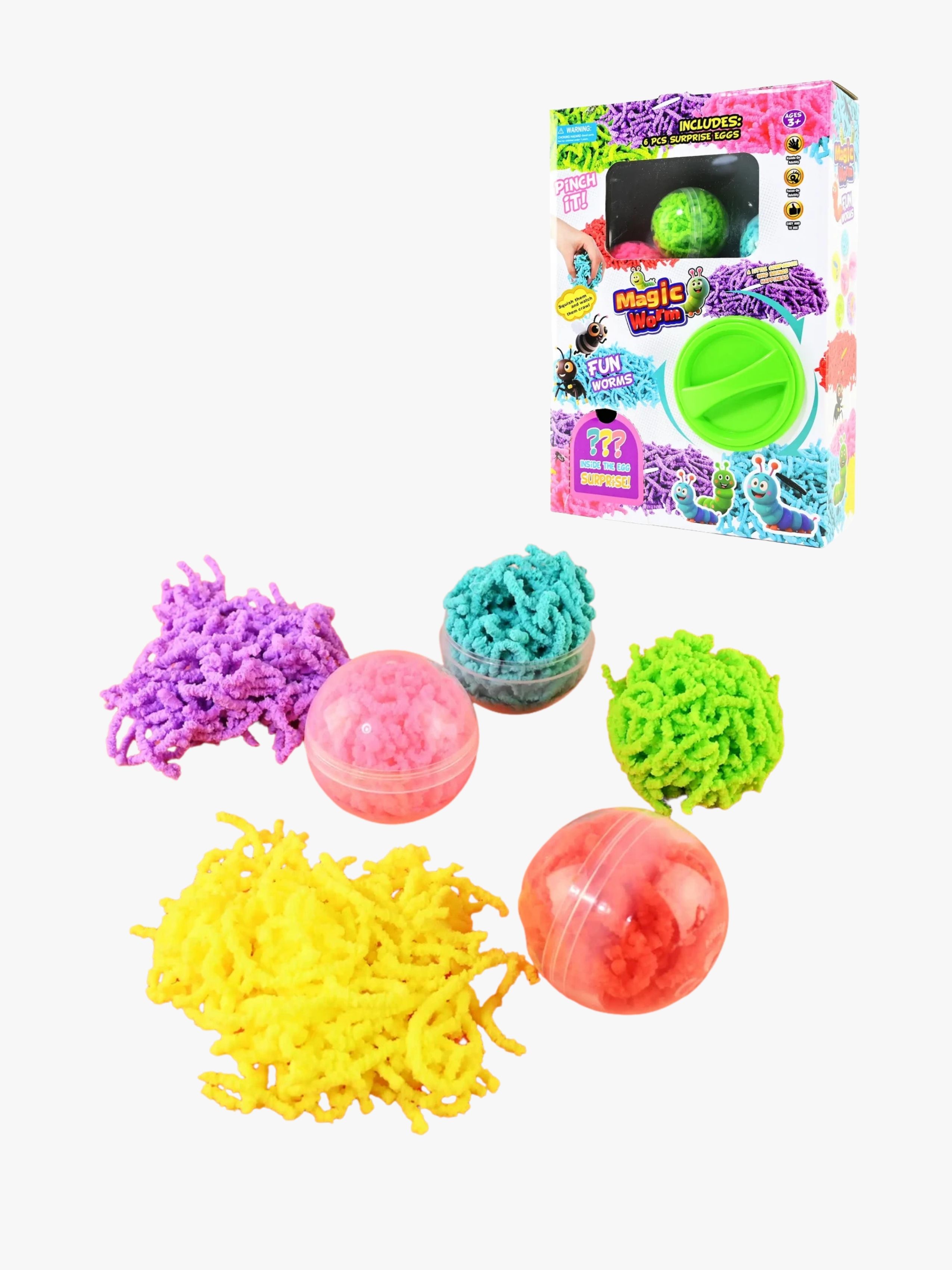Robetoy Squishy Warenautomat Magic Worms