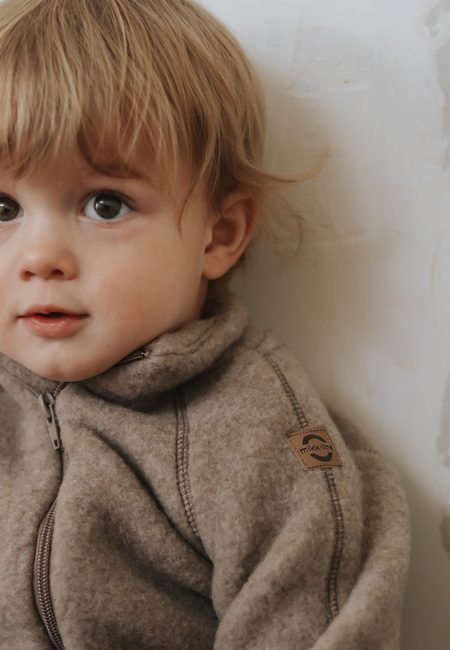 Mikk-Line Wollfilz-Jacke Kind, Melange Denver