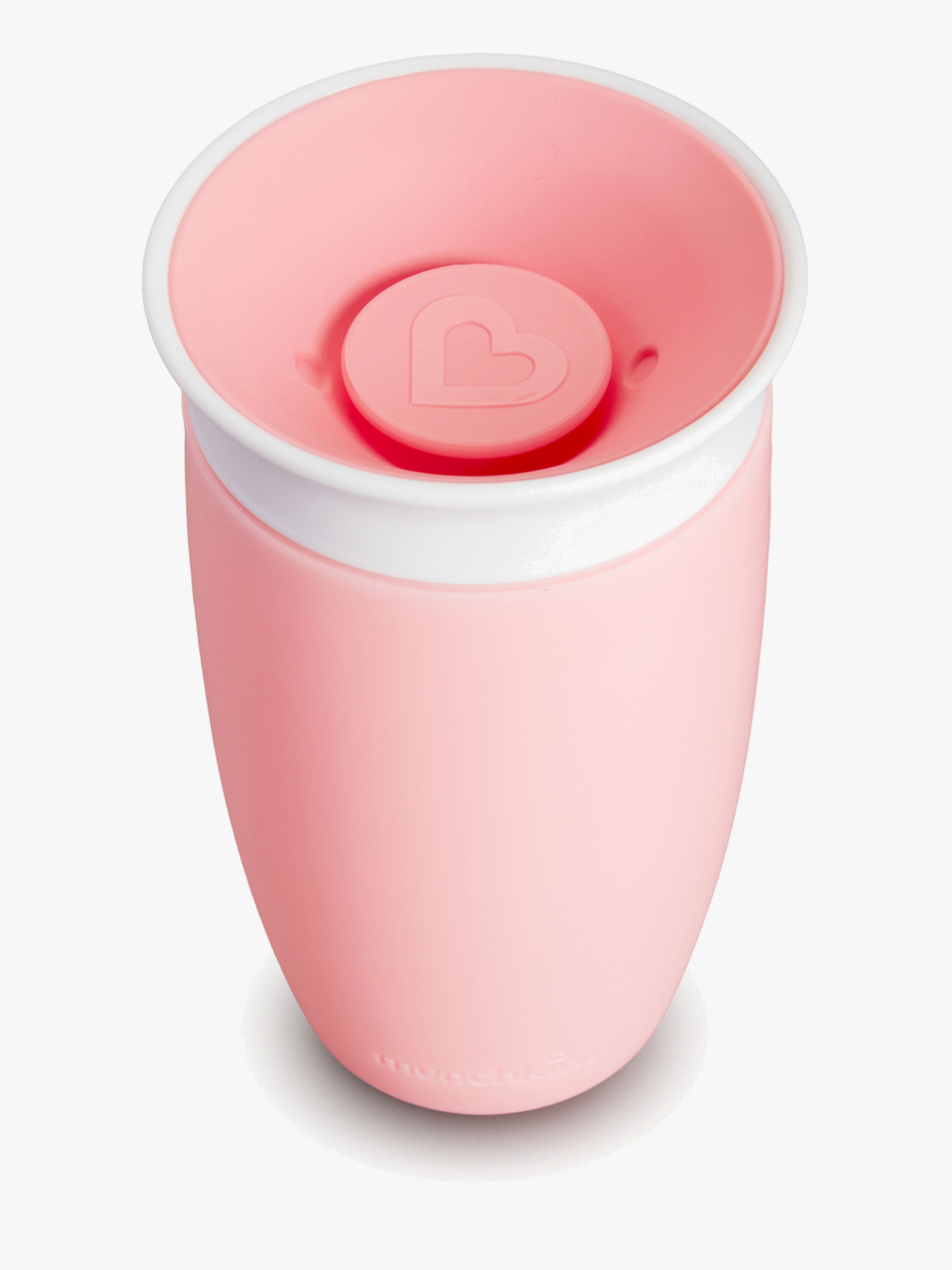 Munchkin Miracle 360, 296 ml Schnabeltasse, Rosa