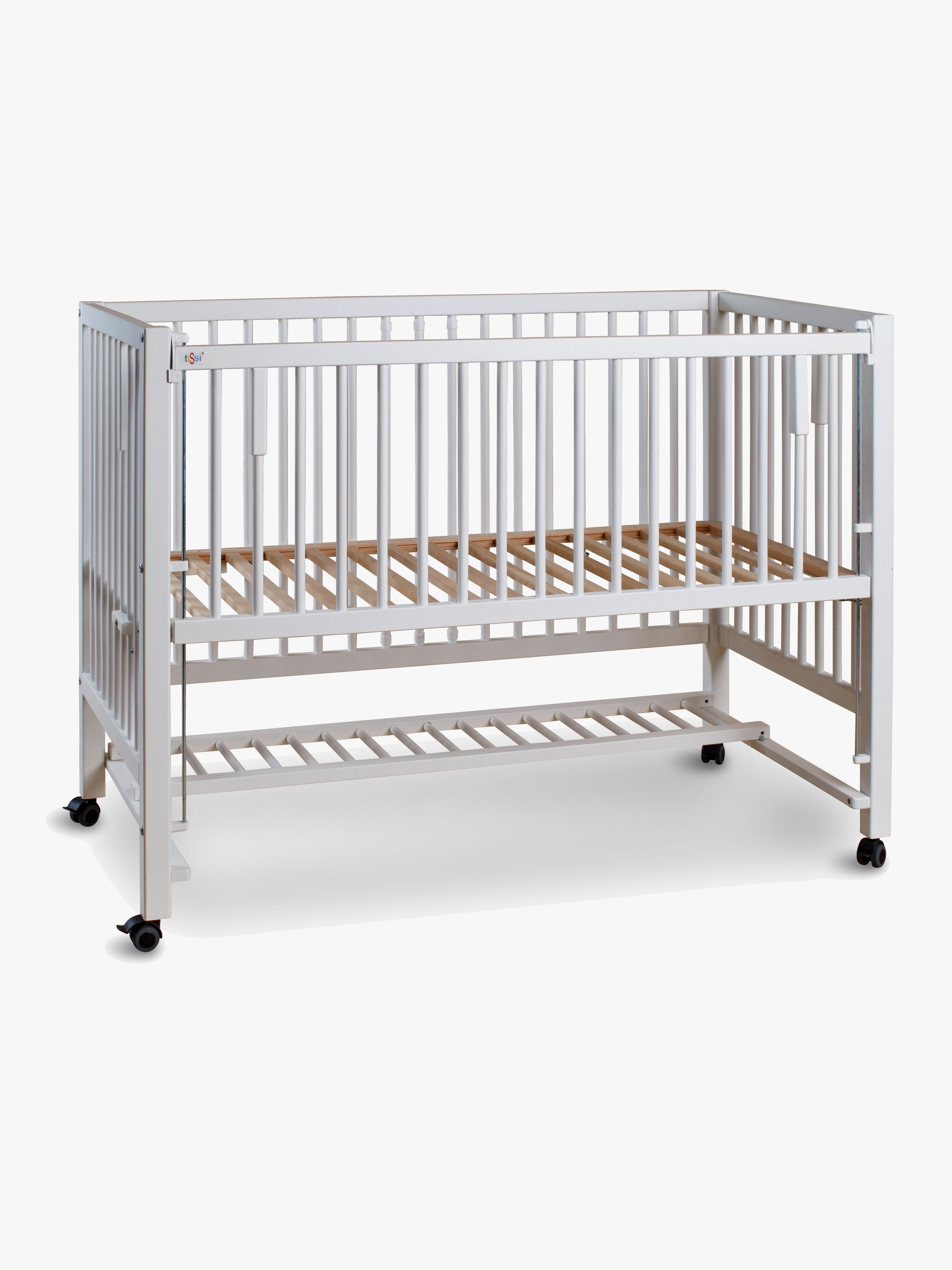 XXL Beistellbett HAJO 120x60 cm, Weiß
