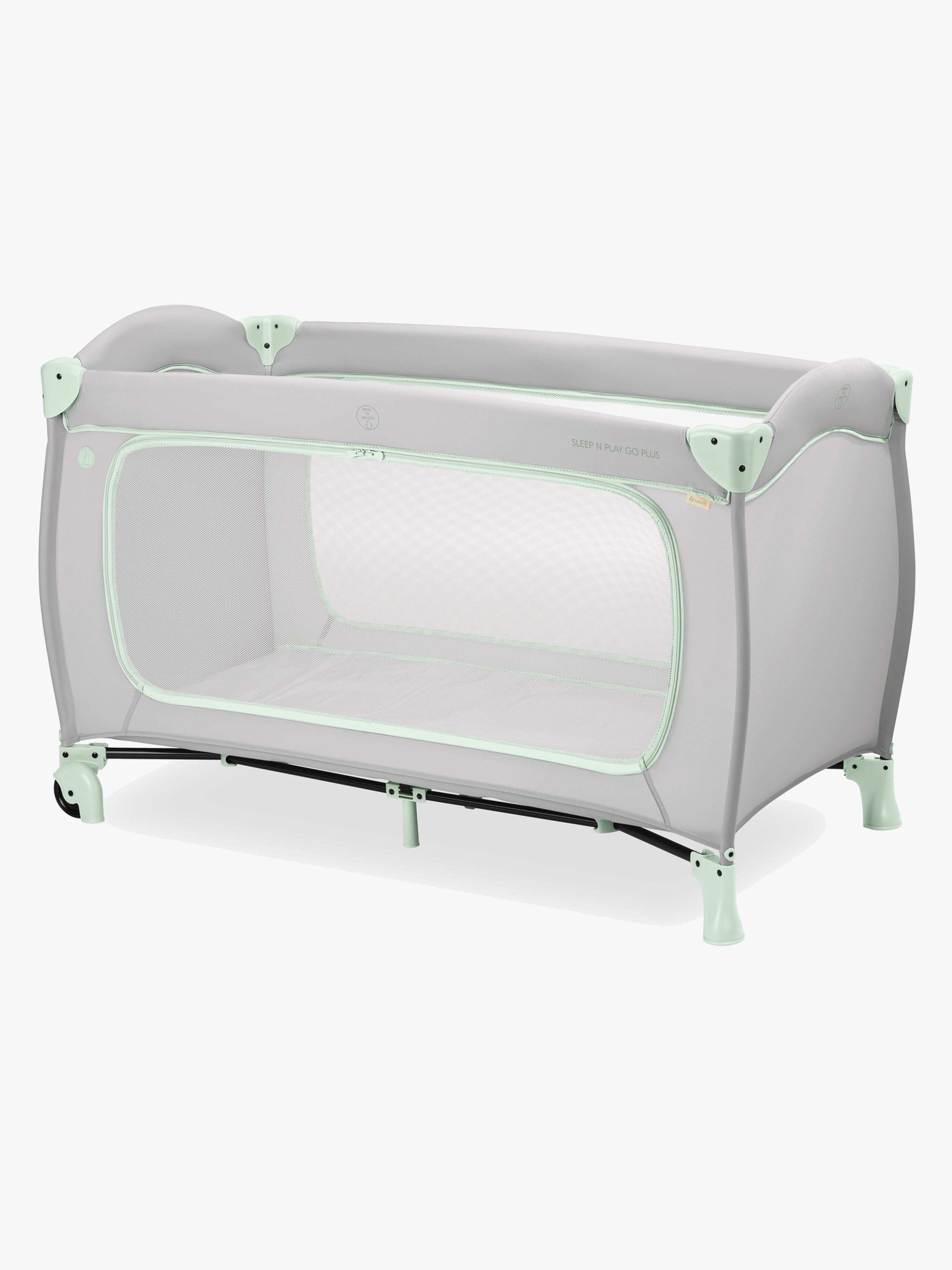 Hauck Sleep N Play Go Plus Reisebett, Dusty Mint