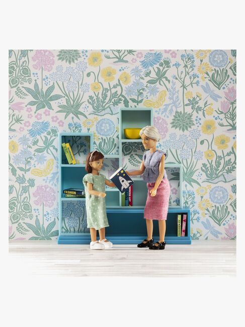 Lundby Puppenhausmöbel Bücherregal-Set