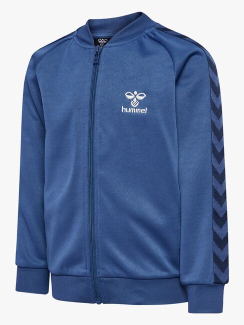 Hummel Newi Zip Shirt, True Navy