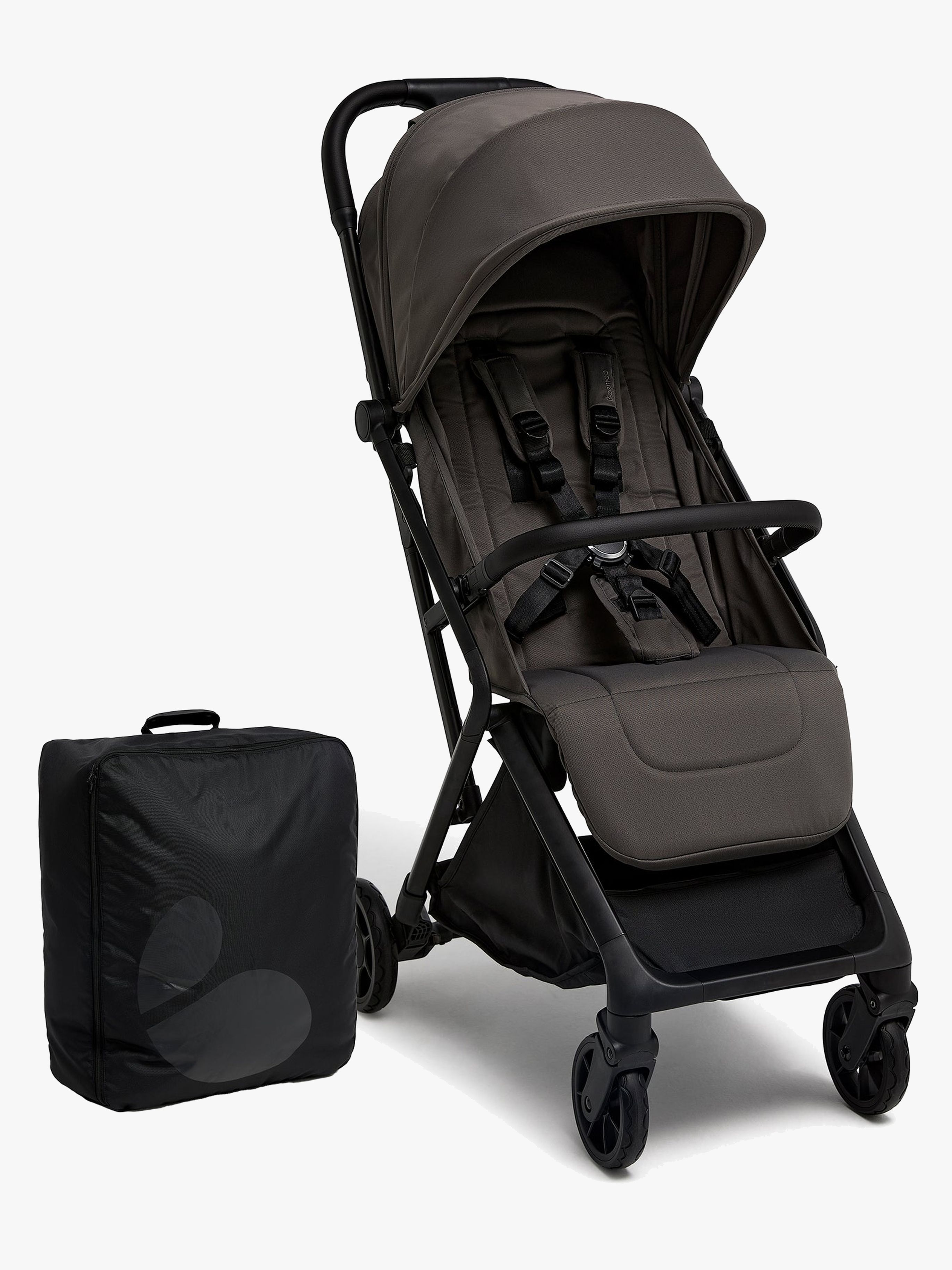 Beemoo Pro Venti Buggy inkl. Padded Transporttasche, Mocha Grey