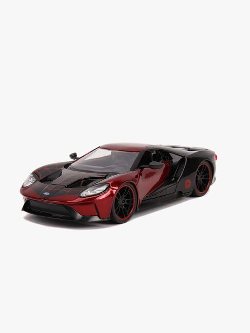Jada Toys Spider-Man Auto mit Figur Miles Morales 2017 Ford GT 1:2