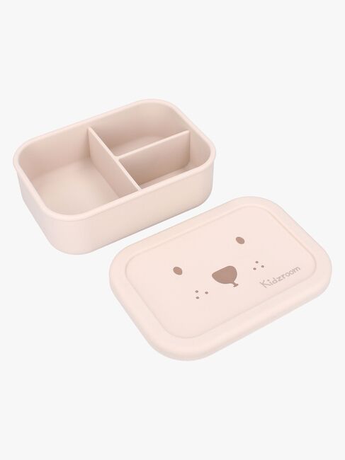 Kidzroom Silikon Brotdose Beary Excited, Beige