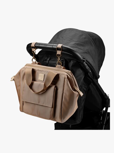 Elodie Wide Frame Wickeltasche, Pure Khaki
