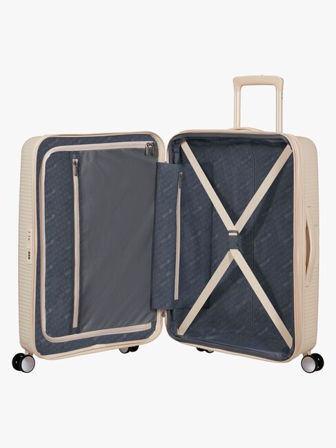 American Tourister Soundbox Spinner Koffer 71,5-81L, Coconut Sand