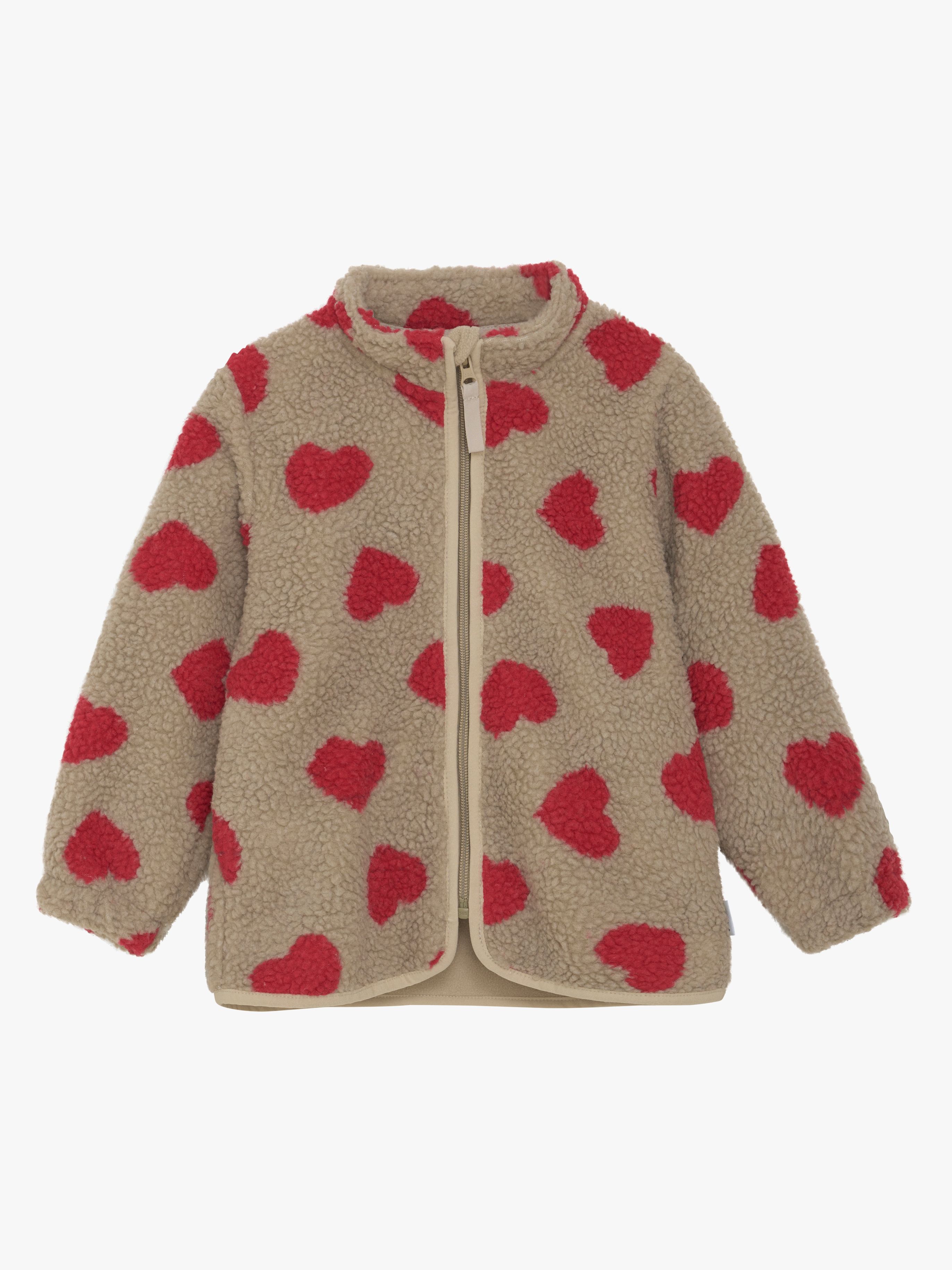 Teddy Fleecejacke, Cayenne, 110