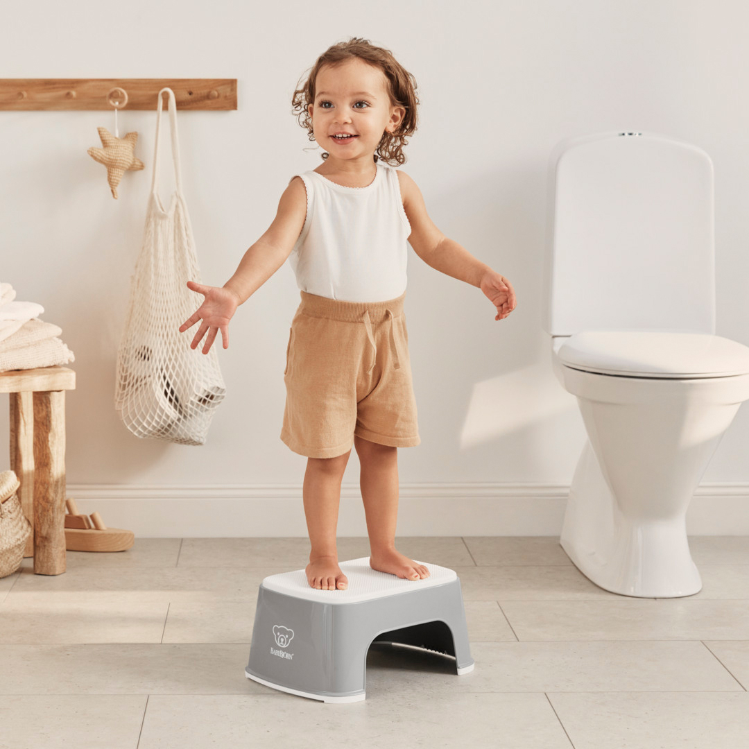 BabyBjörn Tritthocker, Grey/White