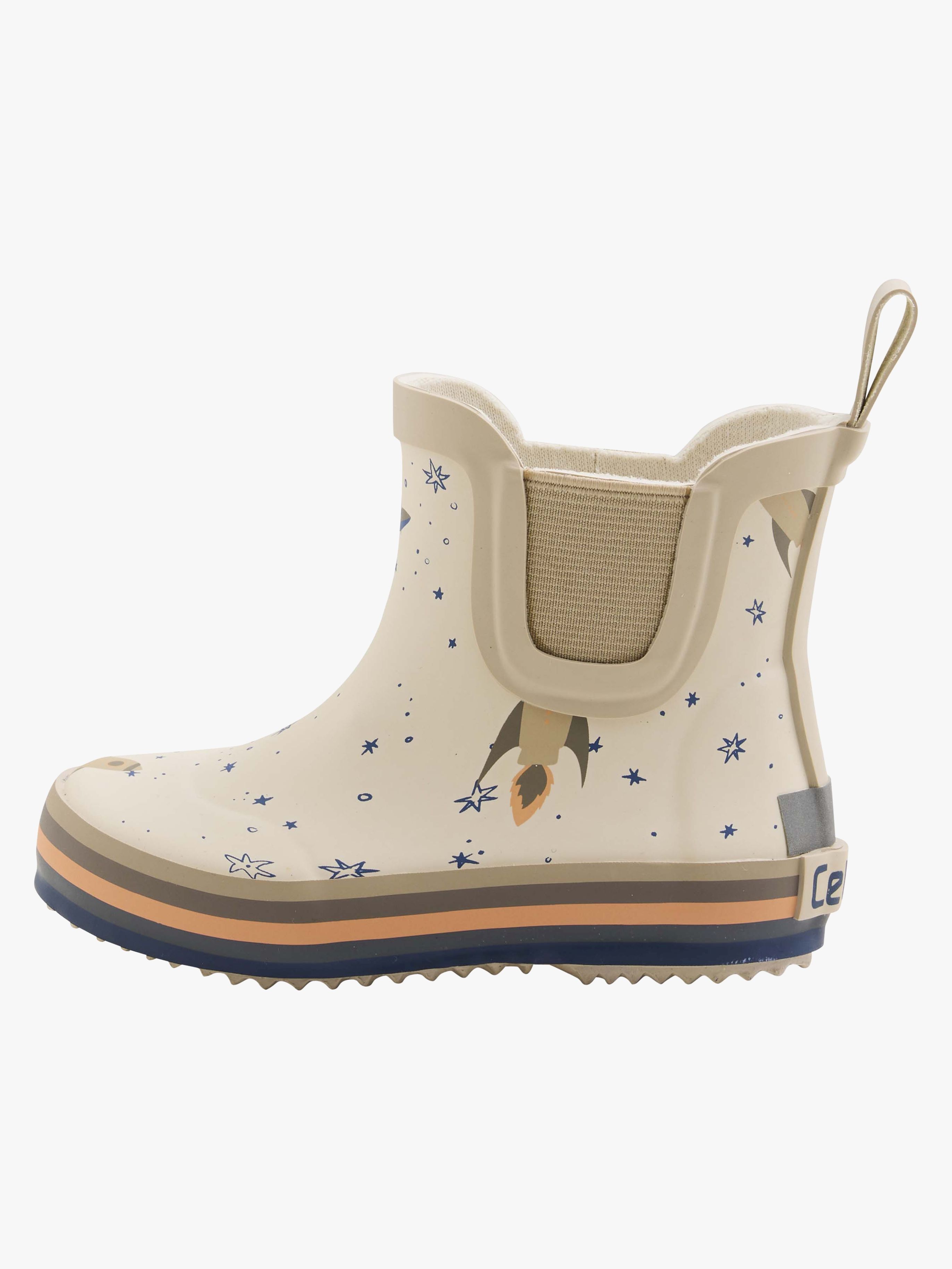 CeLaVi Badges Gummistiefel, Flint Stone, 23, Kindergummistiefel, Kinderstiefel, Gummistiefel kinder, Kids