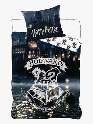Harry Potter Bettwäsche 150x210 cm, Mehrfarbig