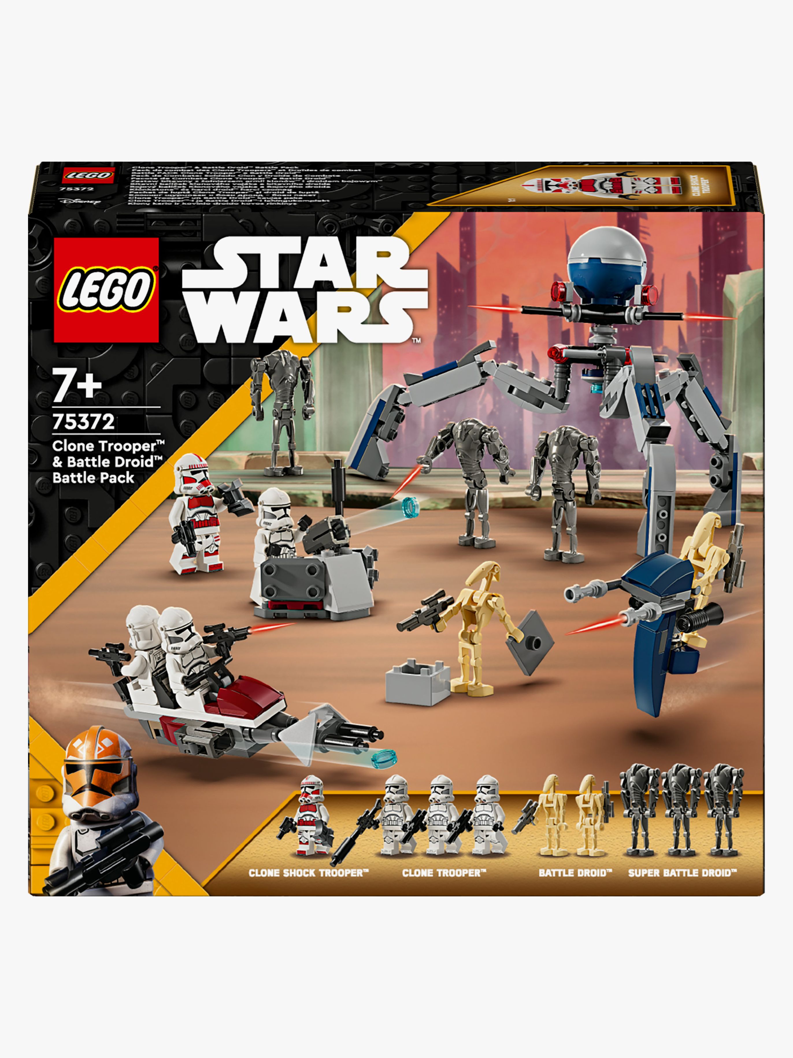 Star Wars TM 75372 Clone Trooper & Battle Droid Battle Pack