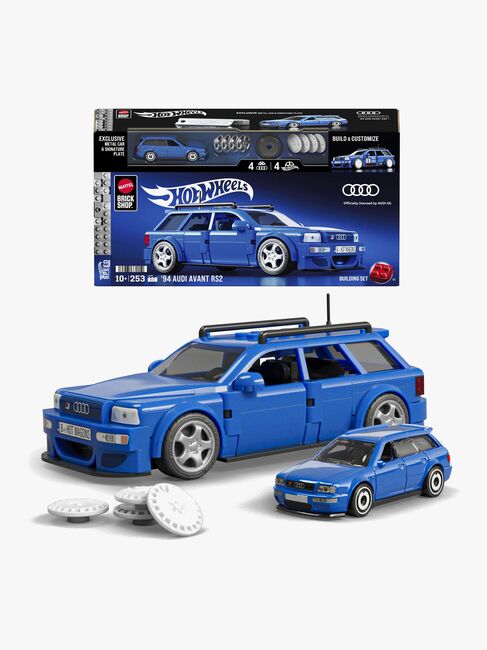 Mattel Brick Shop Hot Wheels Speed Series Bausatz Audi Avant RS2 -94