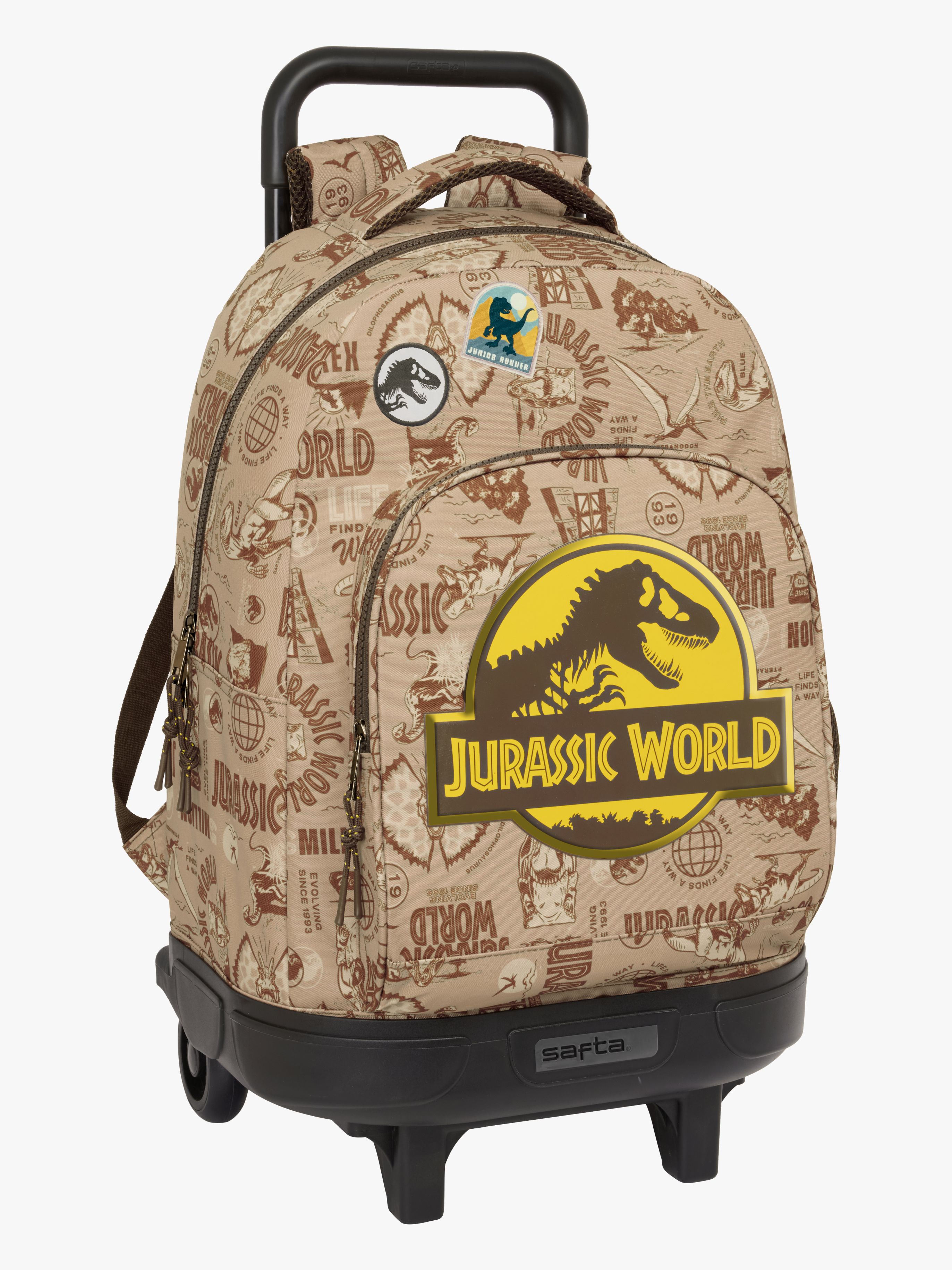 Jurassic World Trolley Reisekoffer 33L, Sand